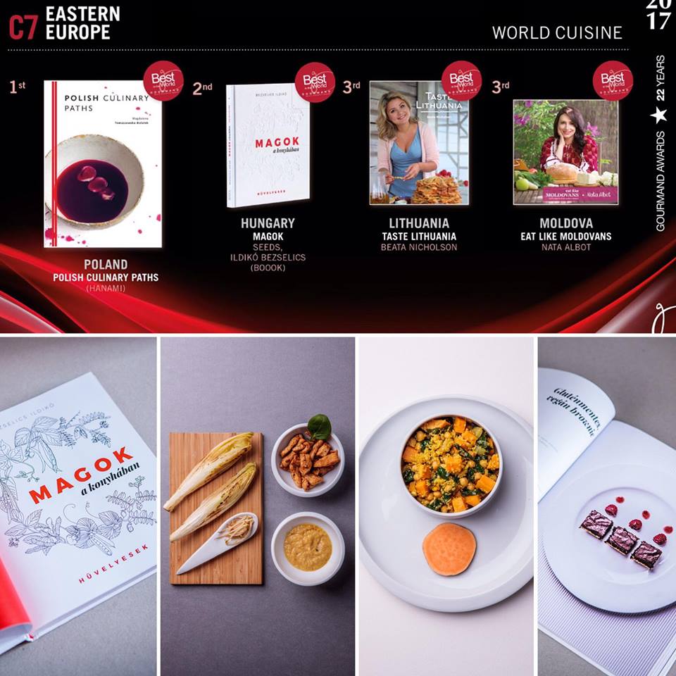 Gourmand World Cookbook Awards 2017 – EZÜSTÉREM!